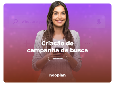 Criação de campanha de busca