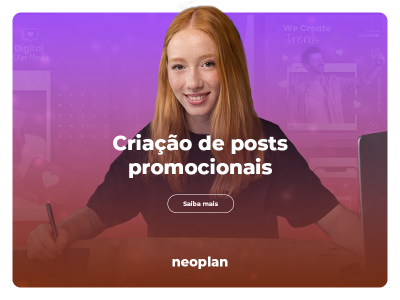 Criação de posts promocionais